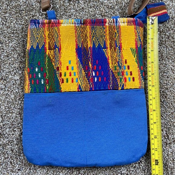 Crossbody bag Mexican textiles - Picture 4 of 5